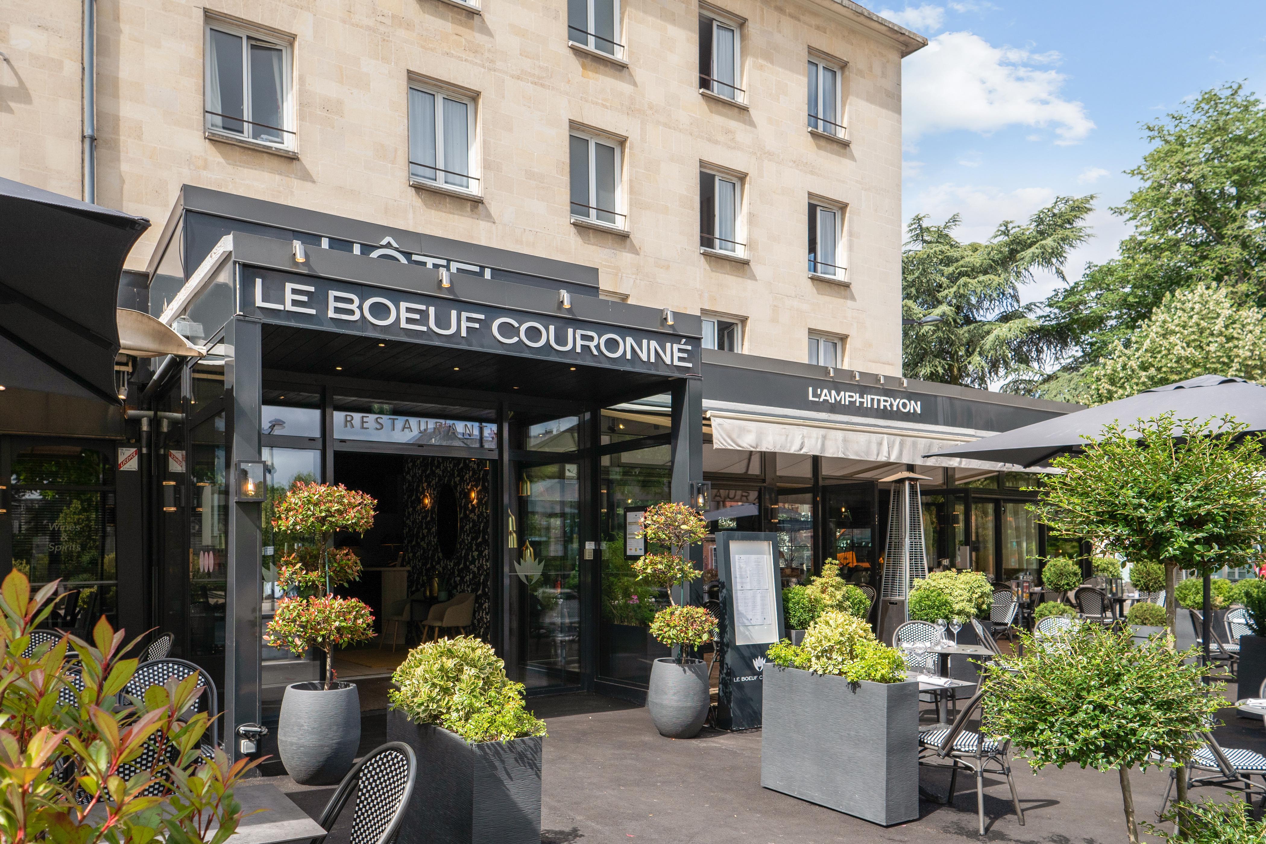 Le Boeuf Couronne - Hotel & Restaurant Chartres- Logis Hotels Zewnętrze zdjęcie