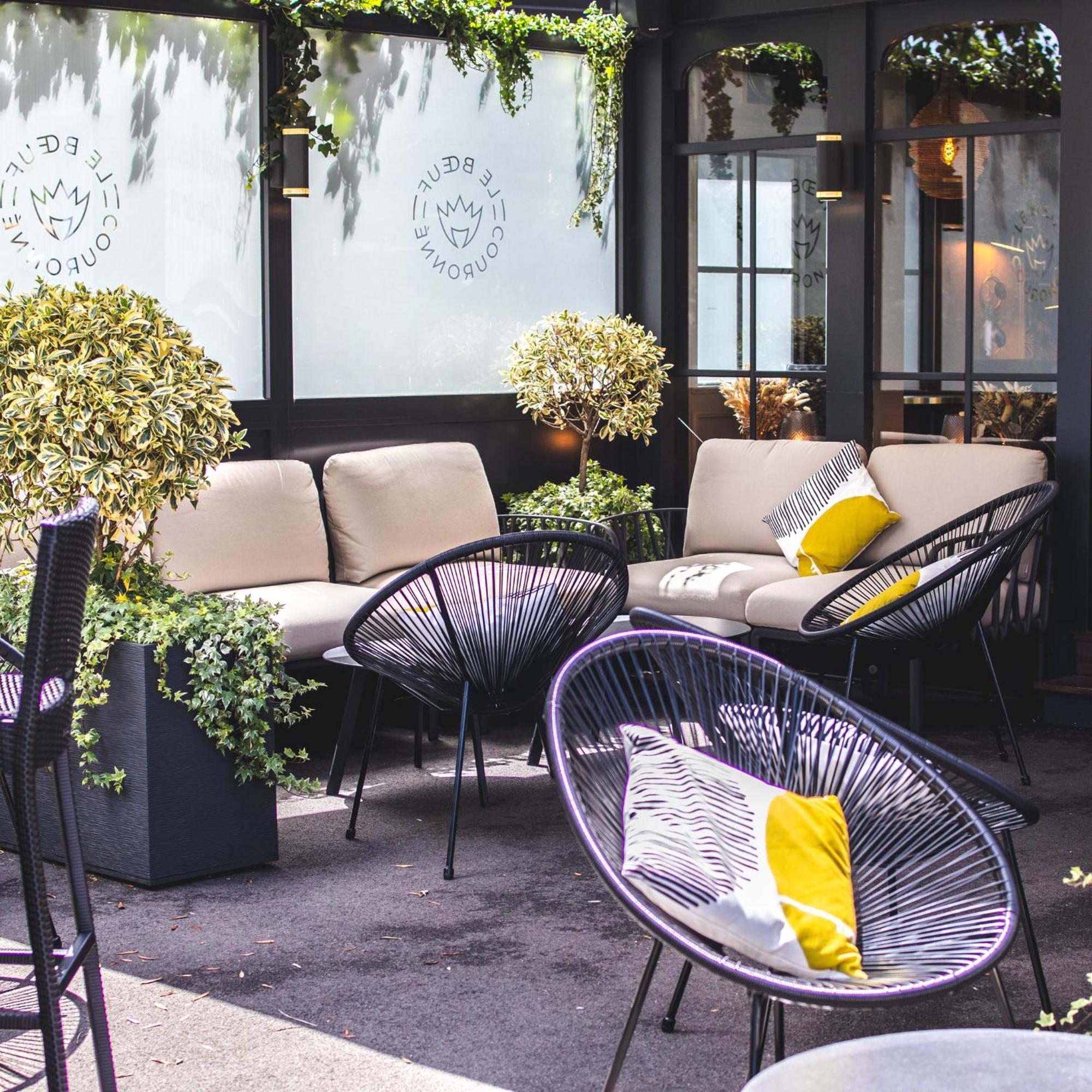 Le Boeuf Couronne - Hotel & Restaurant Chartres- Logis Hotels Zewnętrze zdjęcie